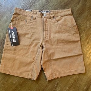 NWT Mountain Khaki Camber Shorts